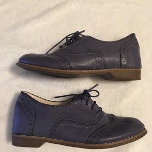 Light navy blue shoes